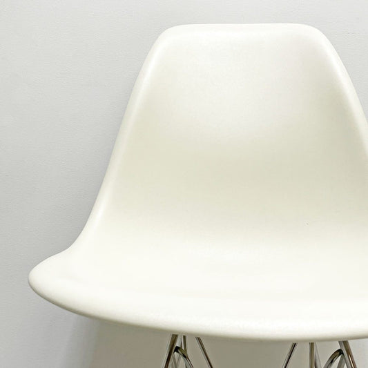 ハーマンミラー Herman Miller サイドシェルチェア ポリプロピレン製 ホワイト エッフェルベース C&R イームズ ミッドセンチュリー ●