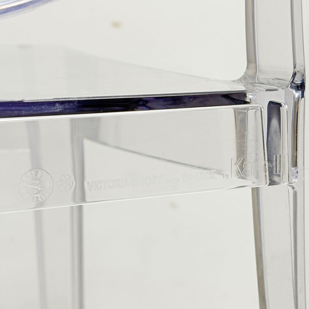 カルテル Kartell ビクトリア ゴースト Victoria Ghost クリスタル ダイニングチェア フィリップ・スタルク Philippe Starck イタリアモダン B ●