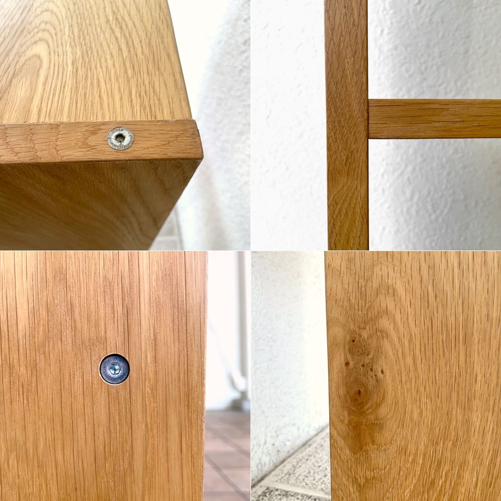 無印良品 MUJI スタッキングシェルフ 1列2段 オーク材 オープンシェルフ 本棚 収納棚 飾り棚 W42cm ナチュラル ◇