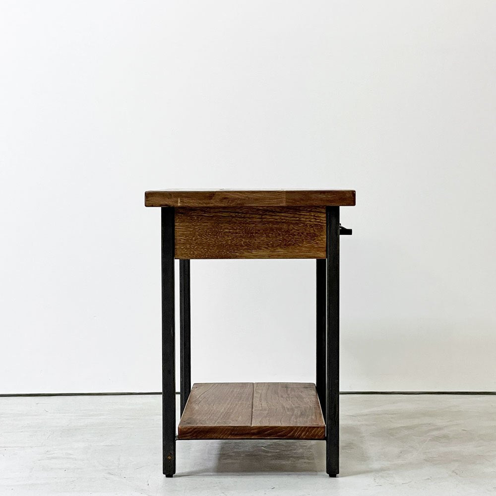 アクメファニチャー ACME Furniture グランビュー エンドテーブル GRANDVIEW END TABLE サイドテーブル ナイトテーブル オーク無垢材 インダストリアルデザイン ●