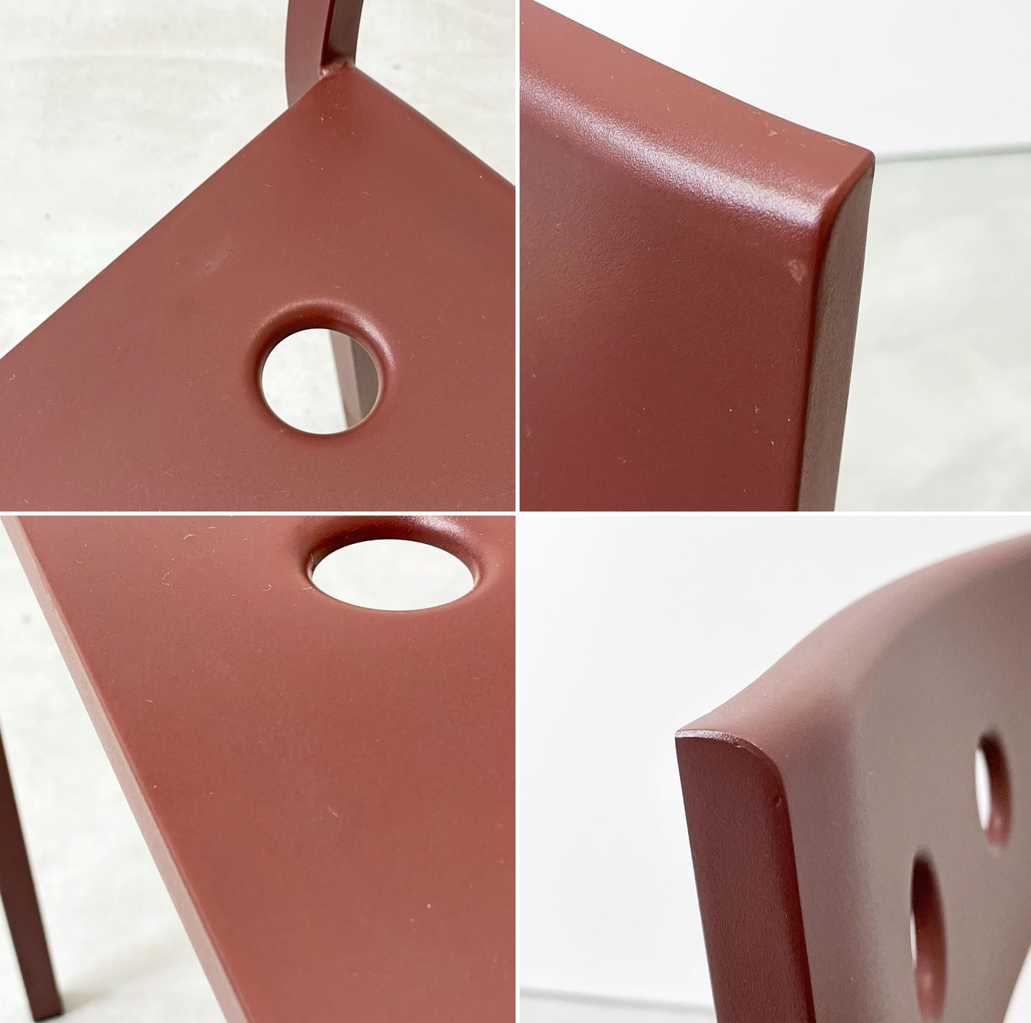 ヘイ HAY バルコニーチェア BALCONY CHAIR ダイニングチェア ガーデンチェア アイアンレッド ロナン＆エルワン・ブルレック 北欧 デンマーク C ●