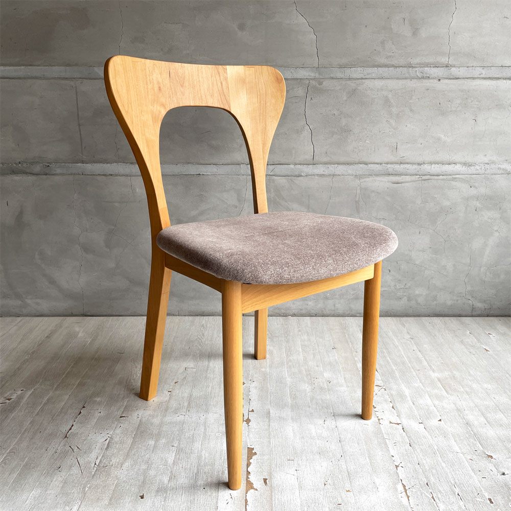 モモナチュラル MOMO Natural クローバー CLOVER ダイニングチェア アルダー材 ナチュラルデザイン ♪