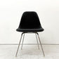 ハーマンミラー Herman Miller サイドシェルチェア モダンファニチャーセールス MFS製 FRP アプホルスター 座面張替済み ブラック Hベース C&Rイームズ ビンテージ ●