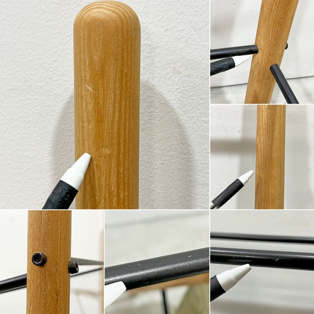 ノルメイド Norrmade スティック STICK シューズラック アッシュ材×スチール トゥールズデザイン Tools Design デンマーク 廃番 ●
