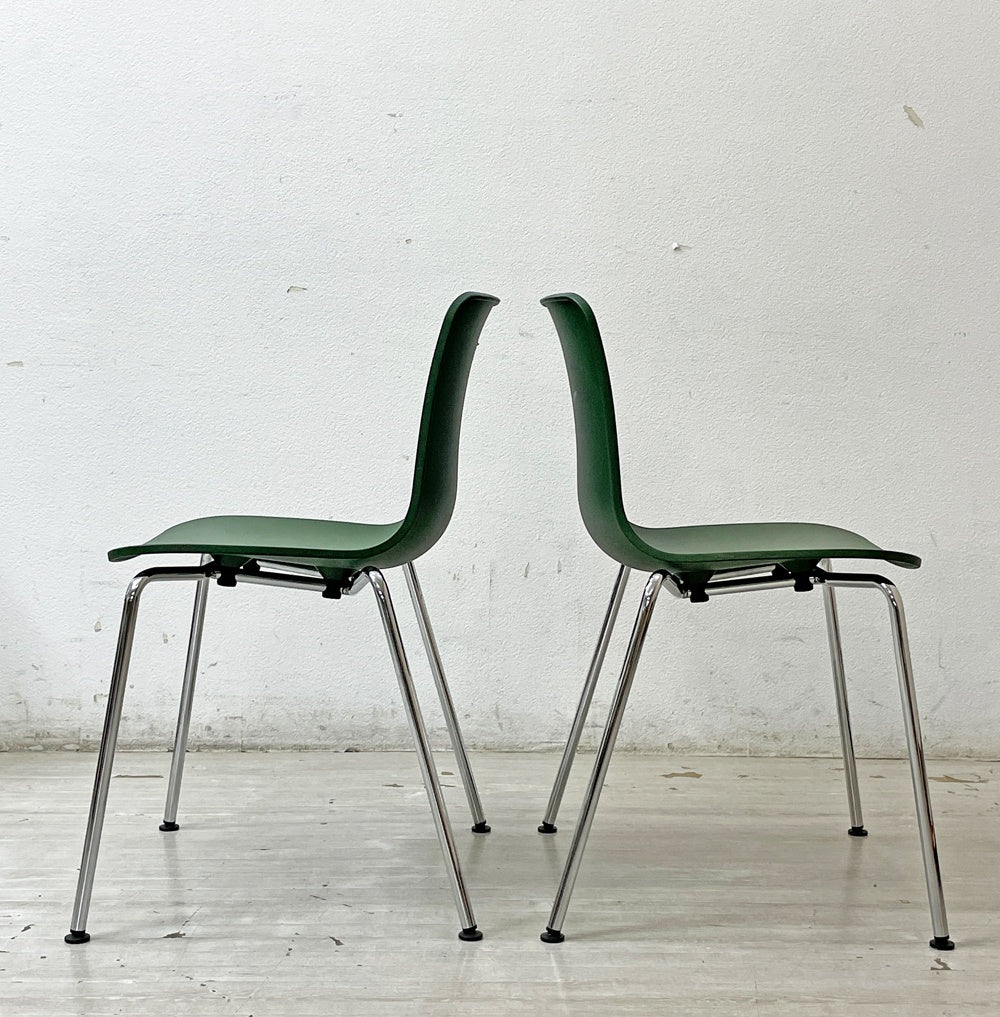 ヴィトラ vitra ハルチューブ HAL Tube サイドチェア ダイニングチェア スタッカブル ジャスパー・モリソン 2脚セット A ●