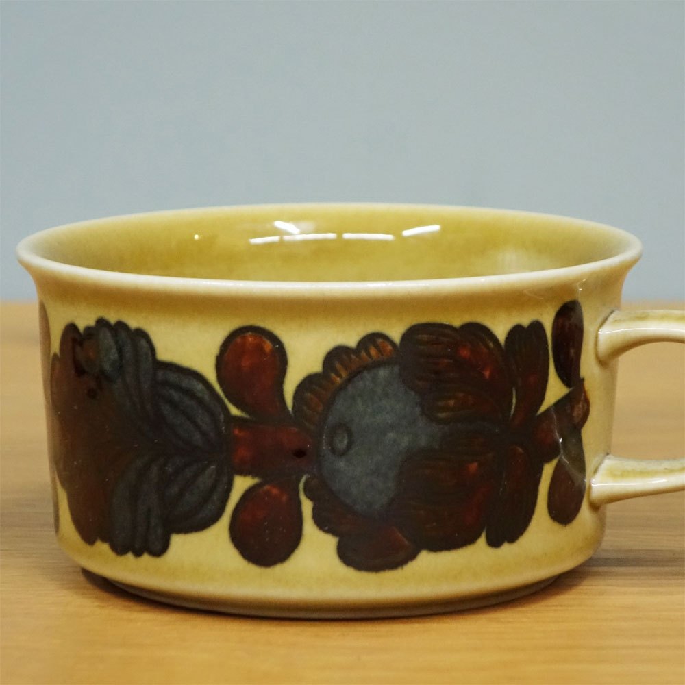 アラビア ARABIA オッソ OTSO ティーカップ＆ソーサー ビンテージ フィンランド 北欧食器 ◎