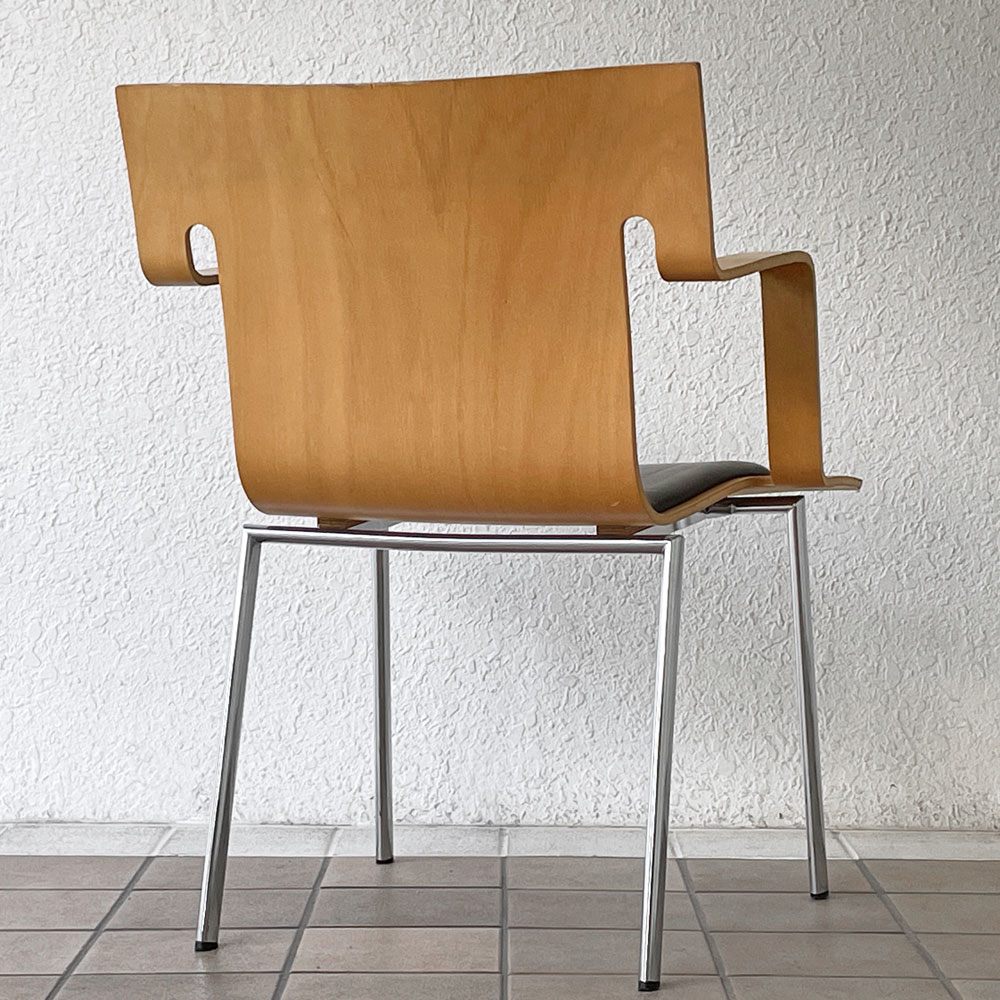 ラムホルツ LAMMHULTS コーパス アームチェア Corpus Armchair プライウッド アームチェア バーチ材 スタッキング スウェーデン 北欧家具 B ◇