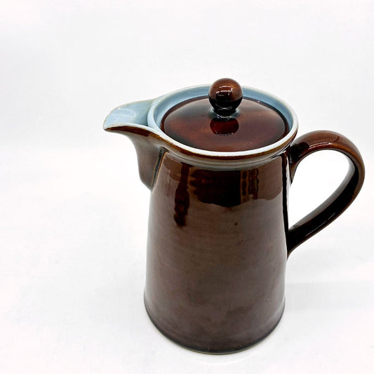 デンビー DENBY コーヒーポット ストーンウェア 食器 UKビンテージ 英国 ●