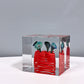 ヌータヤルヴィ Nuutajarvi イッタラ iittala アニュアルキューブ Annual Cube スペシャルキューブ Special Cube 1990年代 オイバ・トイッカ 255/500 北欧雑貨 ビンテージ 500個限定 ◎