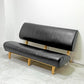 イデー IDEE カゴル ベンチソファ CAGOLE BENCH SOFA 3シーター ソファ 約160cm ブラック×シナ材共芯合板 篠本拓宏 廃盤 ●