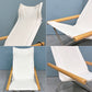 藤栄 FUJIEI ニーチェア エックス Ny chair X rocking フォールディングチェア ロッキング ナチュラル 新居猛 MoMA ◎