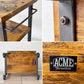 アクメファニチャー ACME Furniture グランビュー GRANDVIEW ワゴン 3段 ハックベリー×アイアン キャスター付 インダストリアルデザイン 定価￥44,000- 廃番 ◇