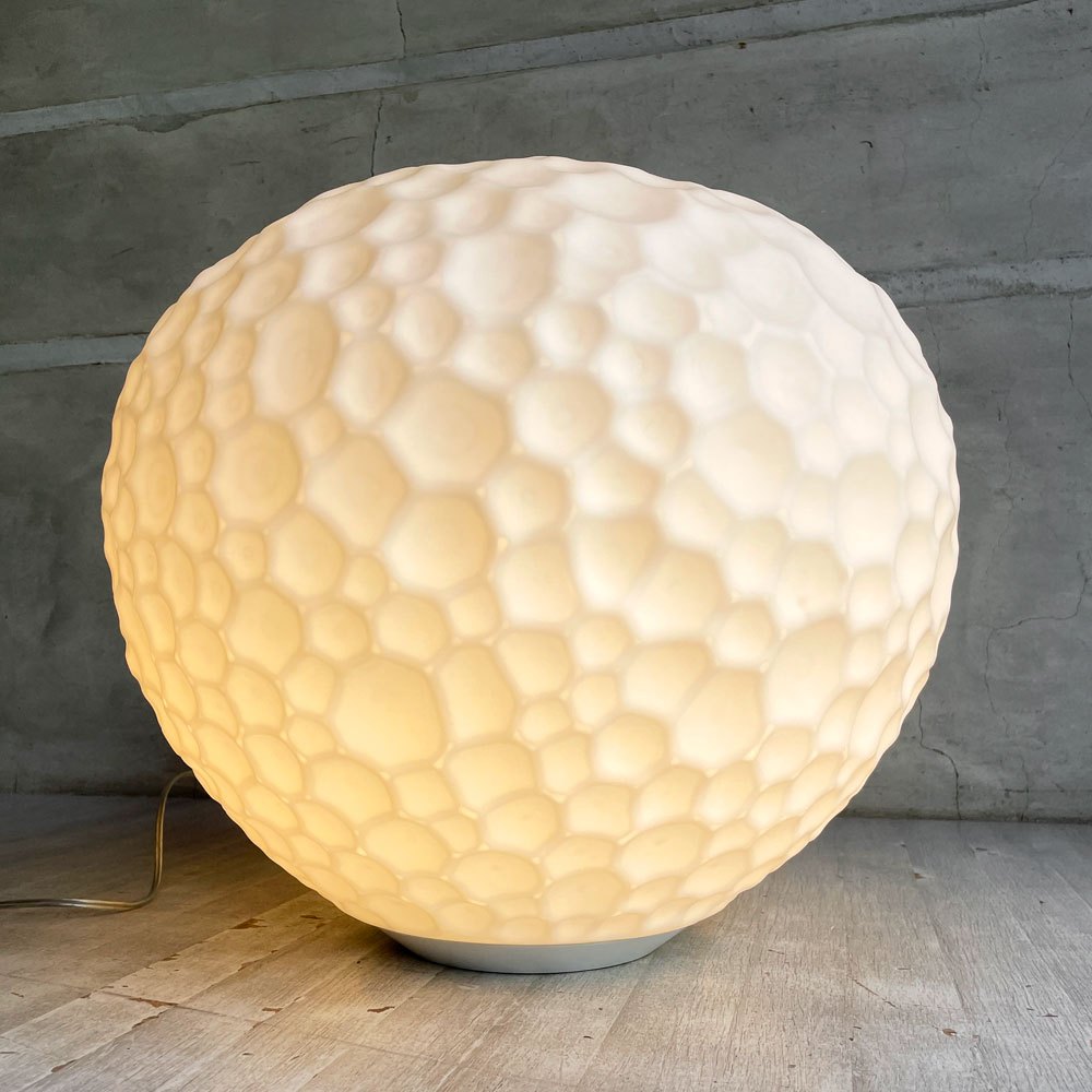 アルテミデ Artemide メテオライト Meteorite 48 tavolo LED フロアライト テーブルライト ガラスシェード 間接照明 ピオ & ティト・トッソ 展示品 参考定価 209,000円 ♪