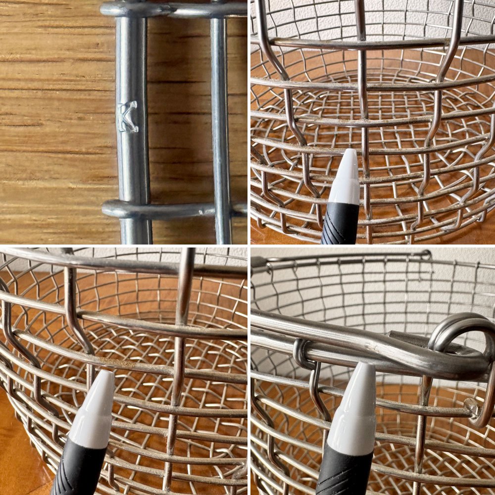 コルボ KORBO ワイヤーバスケット Bucket 16L バケツ カッシーナixc.取扱い スウェーデン H42㎝ ◇