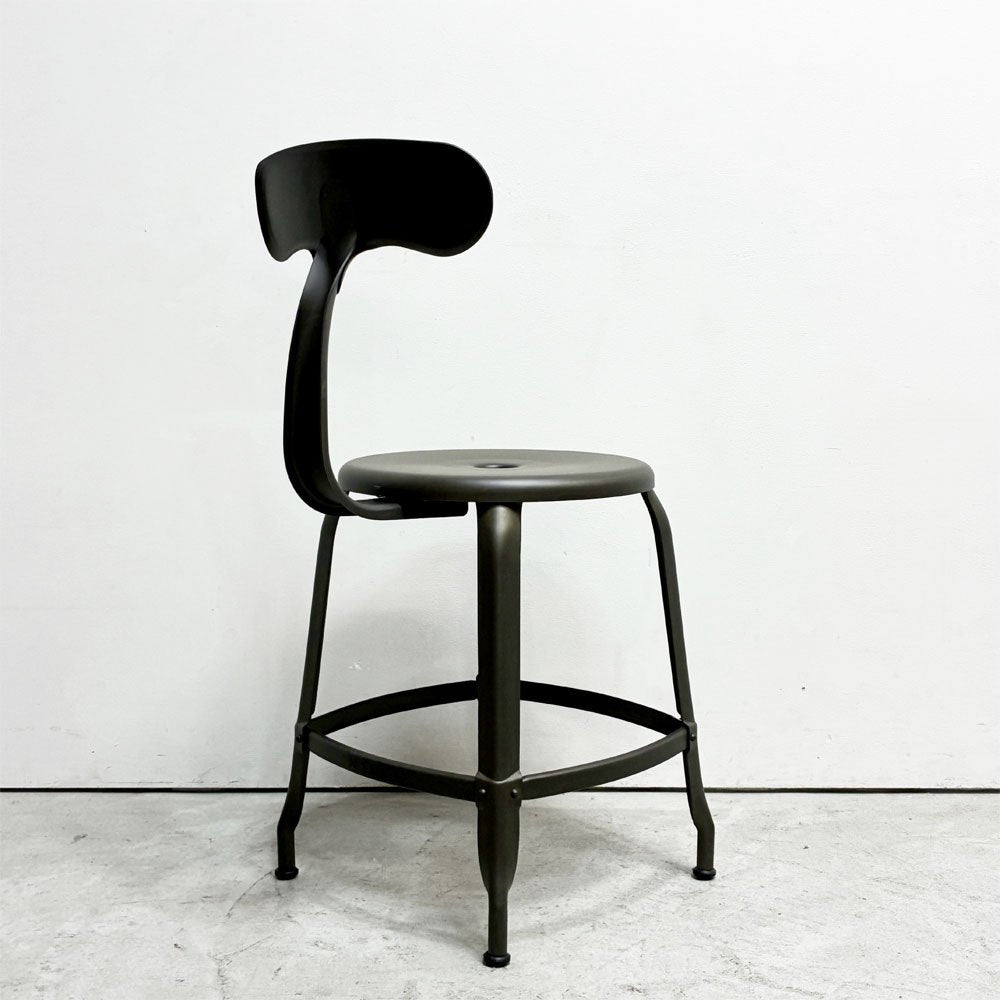 フェールトラヴァイユ FER TRAVAIL ニコルチェア NICOLLE Chair SH45 ダイニングチェア スチール マットクリア仕上げ 別注モデル インダストリアル フランス D ●