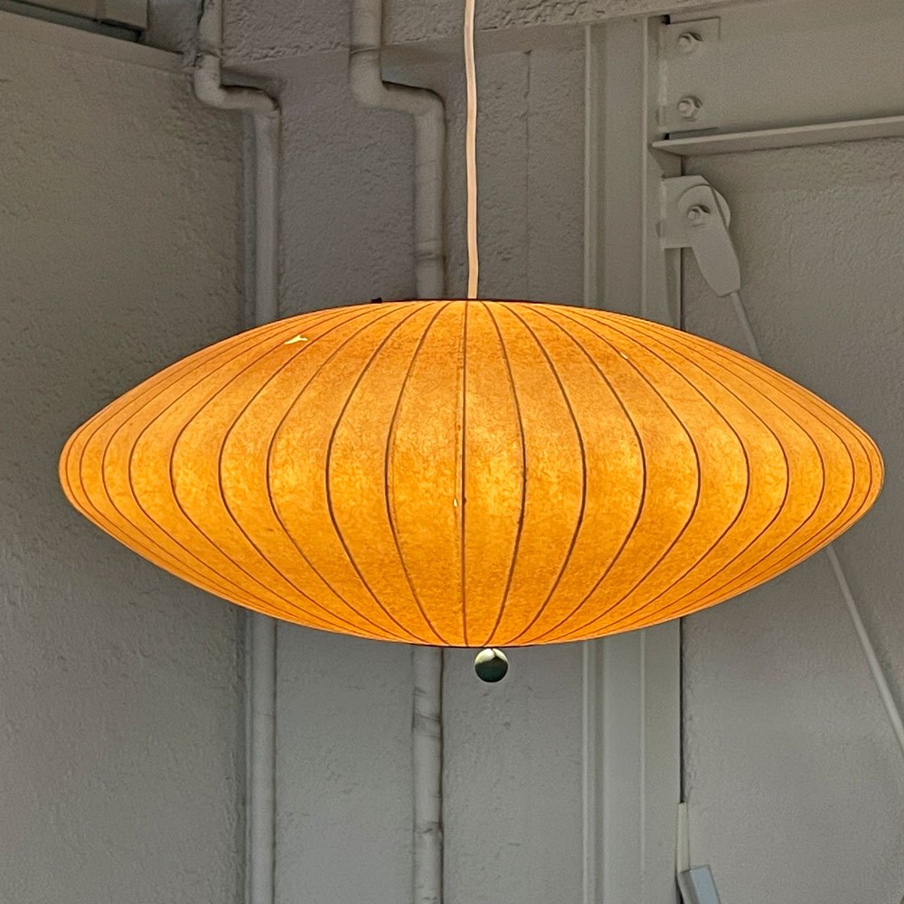 ハワードミラー Howard Miller バブルランプ Bubble Lamp ソーサー Sorcer ペンダントライト ミディアム プルスイッチ ビンテージ ジョージネルソン 希少 ◇