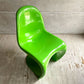 パントンチェア Panton Chair ヴェルナー・パントン Panton スペースエイジ FRP樹脂 スタッキングチェア ミッドセンチュリー グリーン リプロダクト品 ♪