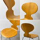 フリッツハンセン Fritz Hansen 3101 アリンコチェア アントチェア 4本脚 ナチュラルビーチ ラッカー仕上げ フェルトグライズ アルネ・ヤコブセン B ●