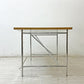 リチャード ランパート RICHARD LAMPERT アイアーマン テーブル Eiermann Table デスク 120cm クロームフレーム 高さ調整機能付き メトロクス取り扱い ドイツ ●