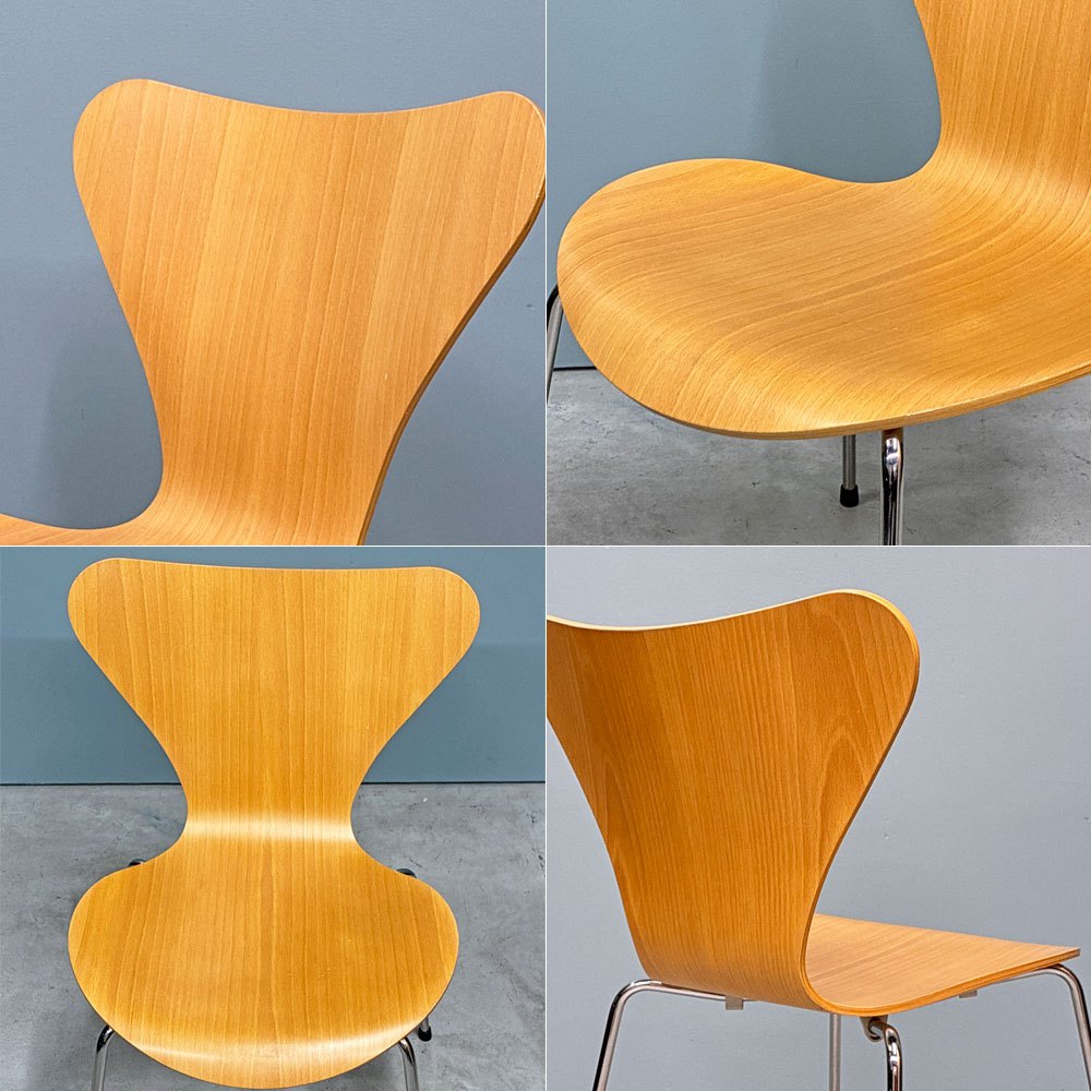 フリッツハンセン Fritz Hansen セブンチェア Seven Chair アルネヤコブセン Arne Jacobsen ナチュラル ビーチ材 北欧家具 ◎