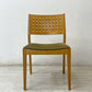 カンディハウス CONDE HOUSE ハナコ HANACO ダイニングチェア 三井緑 シルトーリ WT ブラウン系 ナラ材 定価￥90,200～ B ●