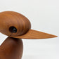 アーキテクトメイド Architectmade ダック Duck チーク無垢材 オブジェ ハンス・ボーリン Hans Bolling デンマーク 北欧雑貨 ●