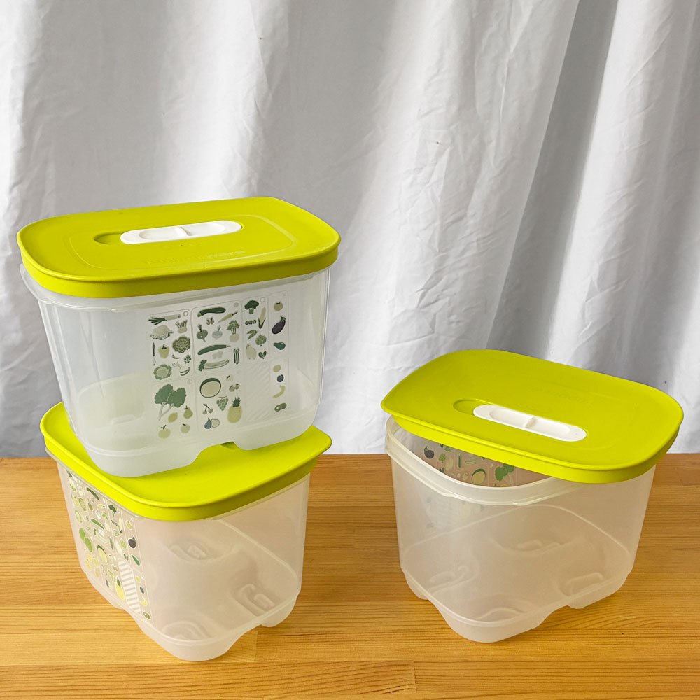 タッパーウェア Tupperware キャニスター 保存容器 密閉容器 バラエティセット まとめ売り 計15個 アメリカ ◇
