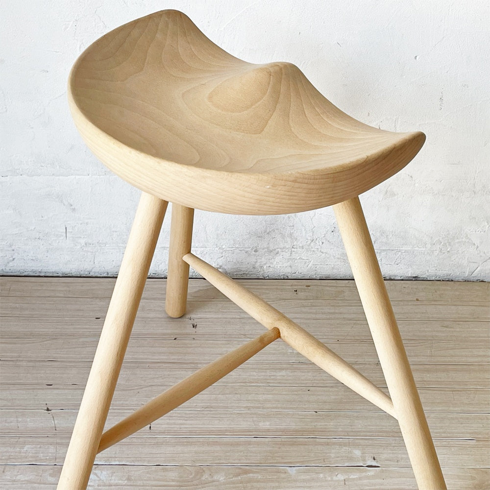 ワーナー Werner シューメーカーチェア Shoemaker Chair NO.59 スツール ビーチ材 ラーズ・ワーナー デンマーク 北欧家具 ★
