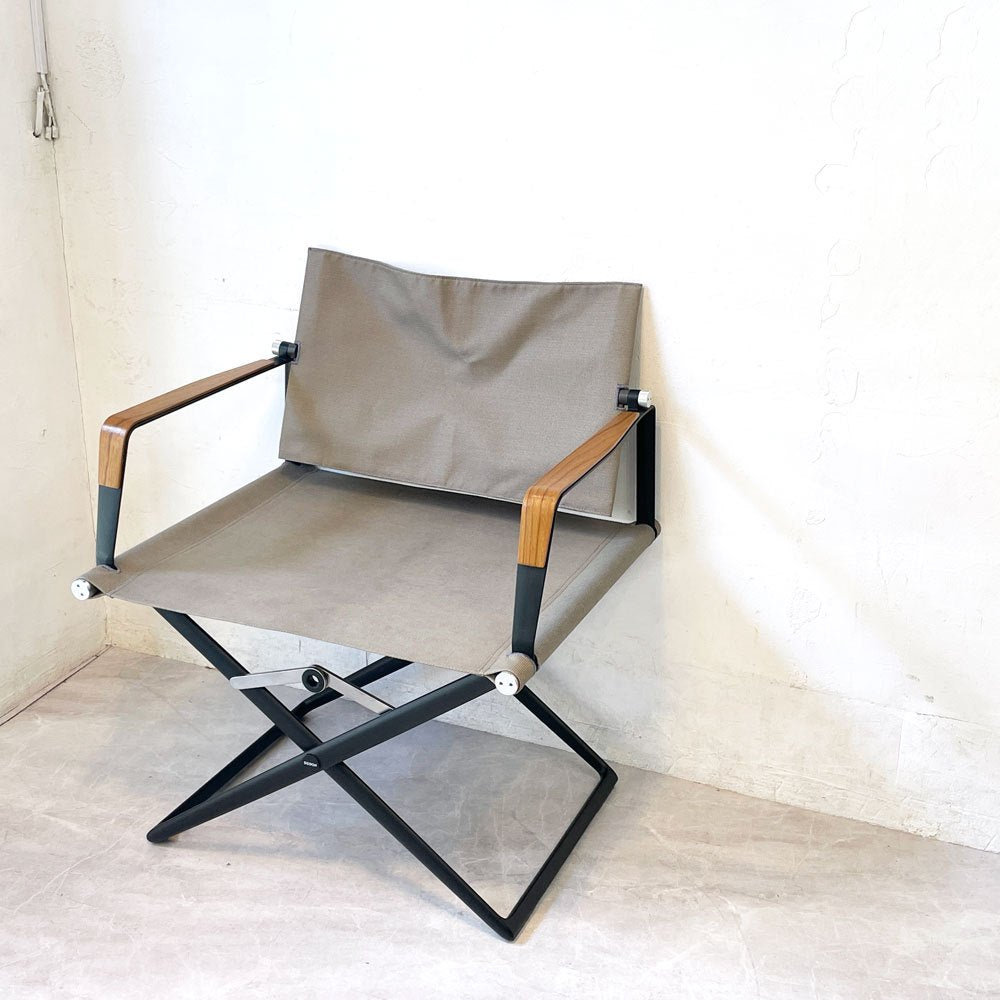 デドン DEDON シーエックス SEAX ラウンジチェア ウッドアーム ジャン・マリー・マッソー ドイツ アームチェア ガーデンチェア フォールディングチェア 折りたたみ アウトドア 参考価格￥220,000- ★