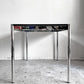 ユーエスエムハラー USMハラー USM Haller モジュラーファニチャー ハラーテーブル ワークデスク W125cm オーク材 ブラック アジャスター 高さ調整機能付き スイス ■