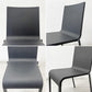 ヴィトラ vitra. ゼロスリー .03 ダイニングチェア スタッキングチェア マールテン・ヴァン・セーヴェレン Maarten Van Severen ベーシックダークカラー × ブラックベース A ●