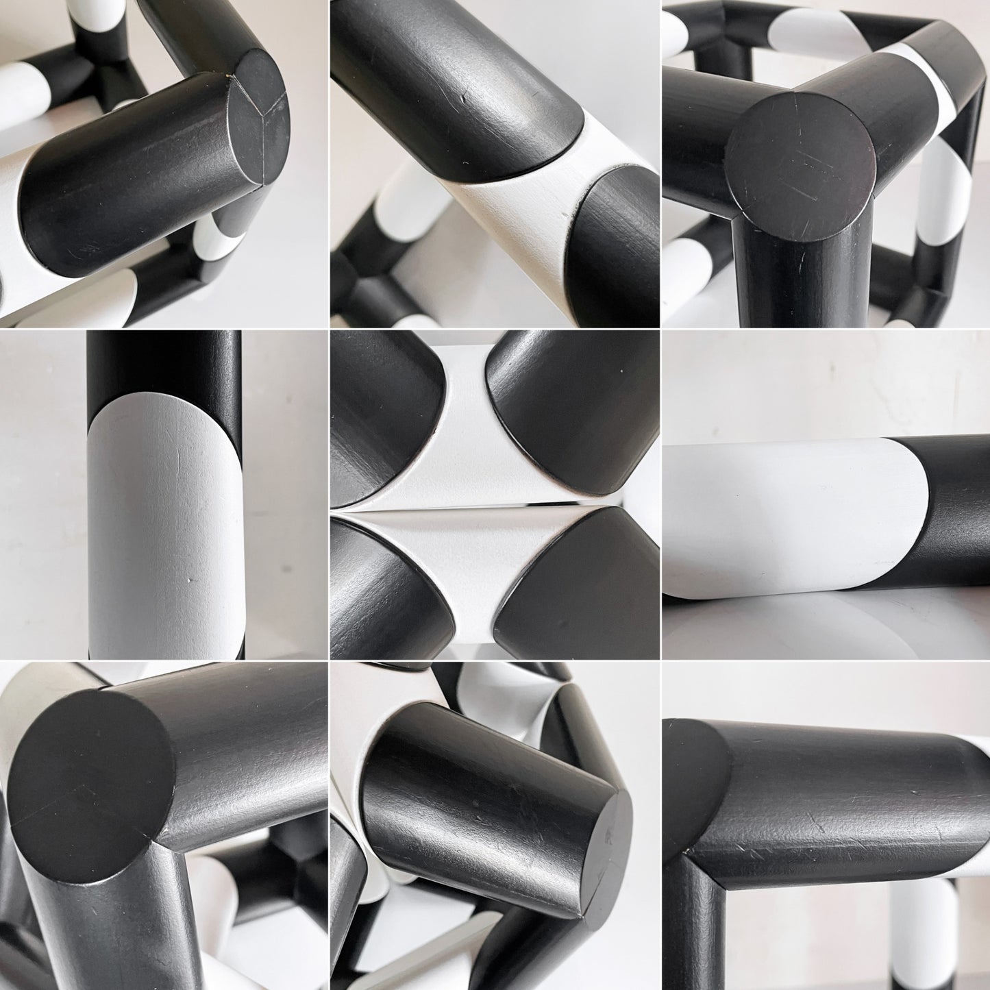 ネフ naef ロンビック Rhombic 関節式木製彫刻 スカルプチャー オブジェ スイス ビンテージ 廃番 ■
