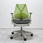 ハーマンミラー Herman Miller セイルチェア SAYL CHAIR デスクチェア オフィスチェア ランバーサポートカバー付き アップルグリーン 旧モデル イヴ・ベアール ●