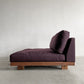 マスターウォール MASTERWAL バリスソファ VARIS SOFA アームレスカウチ 120 ファブリックシート ウォールナット無垢材 廃番 展示品 〓