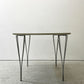 フリッツハンセン Fritz Hansen 長方形 TABLE SERIES Bテーブル ビンテージ ゴールドエッジ ダイニングテーブル ピート・ヘイン アルネ・ヤコブセン 希少 ●