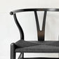 カールハンセン＆サン Carl Hansen & Son CH24 Yチェア ブラックラッカー×ブラックペーパーコード ハンス・J・ウェグナー オーク材 美品 定価￥199,100- ★