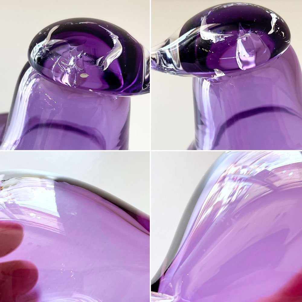 イッタラ iittala バーズバイトイッカ Birds by Toikka リトルターン Little tern コアジサシ アメジスト scope別注カラー 箱付 オイバ・トイッカ イッタラバード 廃番 ◎