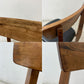 ジャーナルスタンダードファニチャー j.s.F シノン CHINON CHAIR ダイニングチェア PVCレザーシート  ラバーウッド材 ブラック A ●