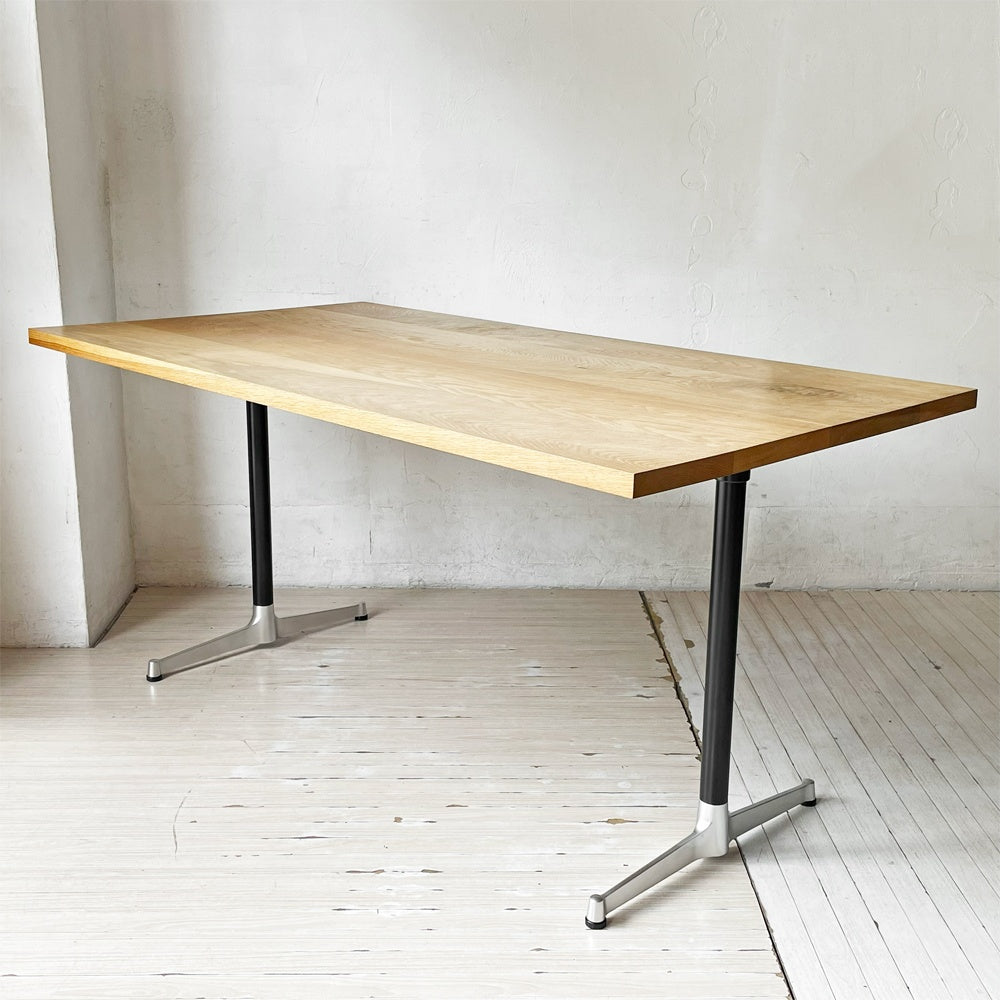 グリニッチ greeniche カフェテーブル Cafe Table ダイニングテーブル オーク無垢材 W150cm オイルフィニッシュ 参考定価￥107,000- ★