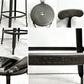 フェールトラヴァイユ FER TRAVAIL ニコルチェア NICOLLE Chair SH80 カウンターチェア スチール マットクリア仕上げ 別注モデル インダストリアル B ●