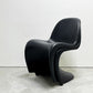 ヴィトラ vitra パントンチェア ダイニングチェア スタッキングチェア ディープブラック ヴェルナー・パントン Panton ミッドセンチュリー スペースエイジ A ●
