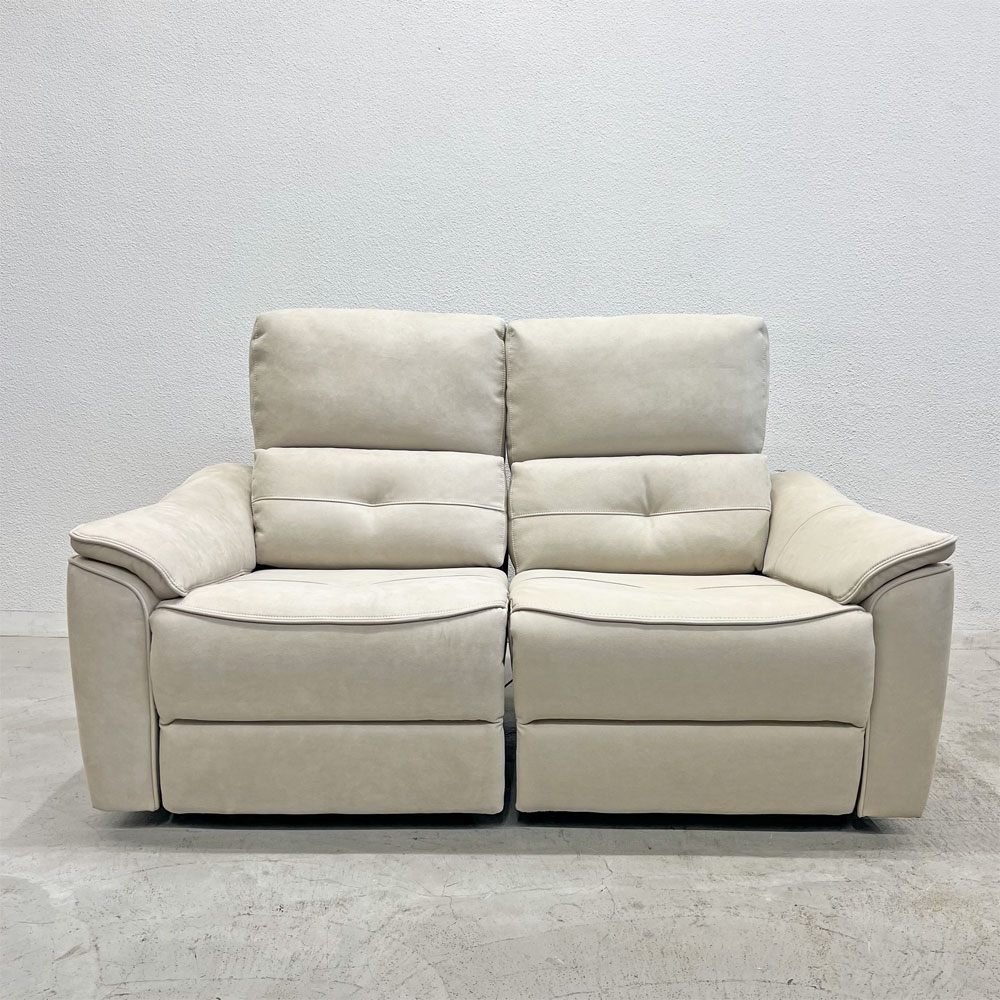 リラックスフォーム RELAX FORM バッジオ BAGGIO 2pソファ 2割れタイプ 電動リクライニング w142cm 関家具 〓