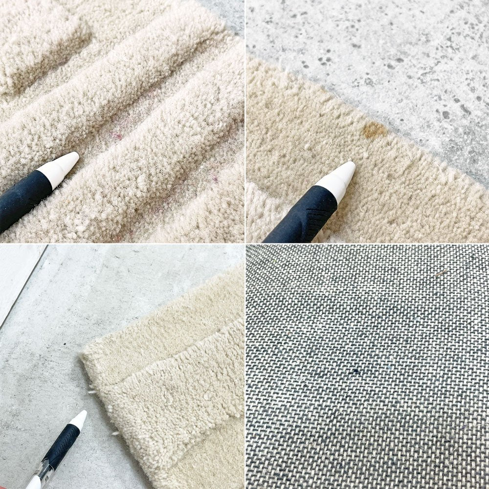 ムート MUUTO レレーヴォ RELEVO ラグマット W240×D170 ニュージーランドウール100％ ハンドメイド ラテックスコート 定価￥207,920- ●