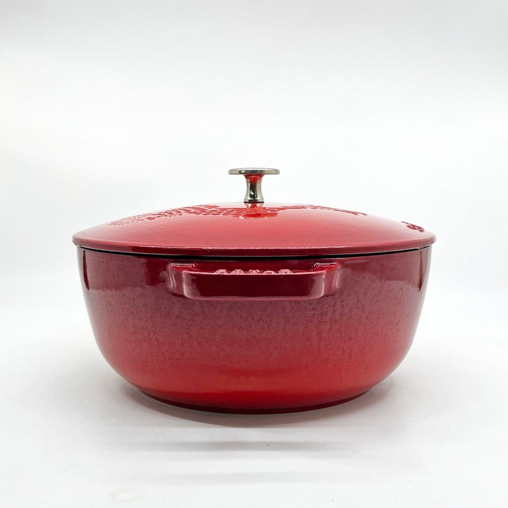 ストウブ STAUB フレンチルースターココット 24cm 両手鍋 鋳物ホーロー鍋 ●