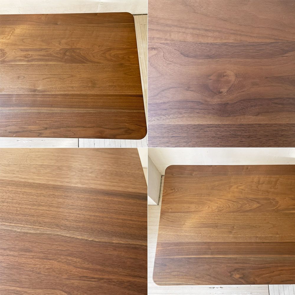 飛騨産業 HIDA 侭 Hida Table System ダイニングテーブル ウォールナット材 カービング脚 W170cm 参考定価391,600円 美品 ★