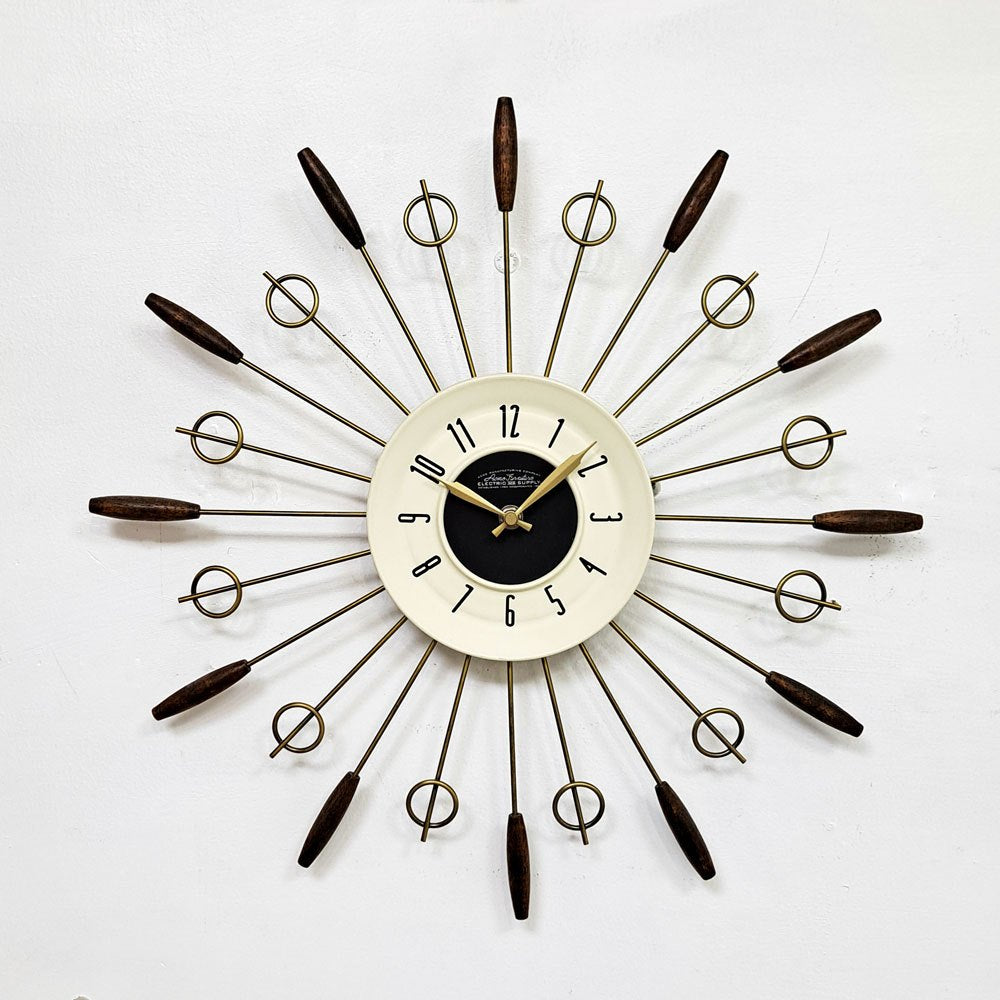 アクメファニチャー ACME Furniture マシュークロック MATHEW CLOCK 壁掛け時計 ウォールクロック オーク材×スチール ミッドセンチュリーデザイン ●