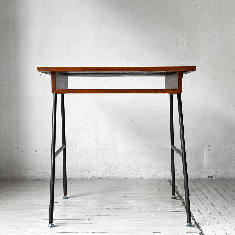 ジャーナルスタンダードファニチャー journal standard furniture サンク SENS リメイク PCデスク オーク 無垢材 × アイアン インダストリアル 廃番 ★