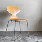 フリッツハンセン Fritz Hansen 3101 アリンコチェア アントチェア 4本脚 ビーチ材 ナチュラル ラッカー仕上げ アルネ・ヤコブセン デンマーク 北欧家具 B ■