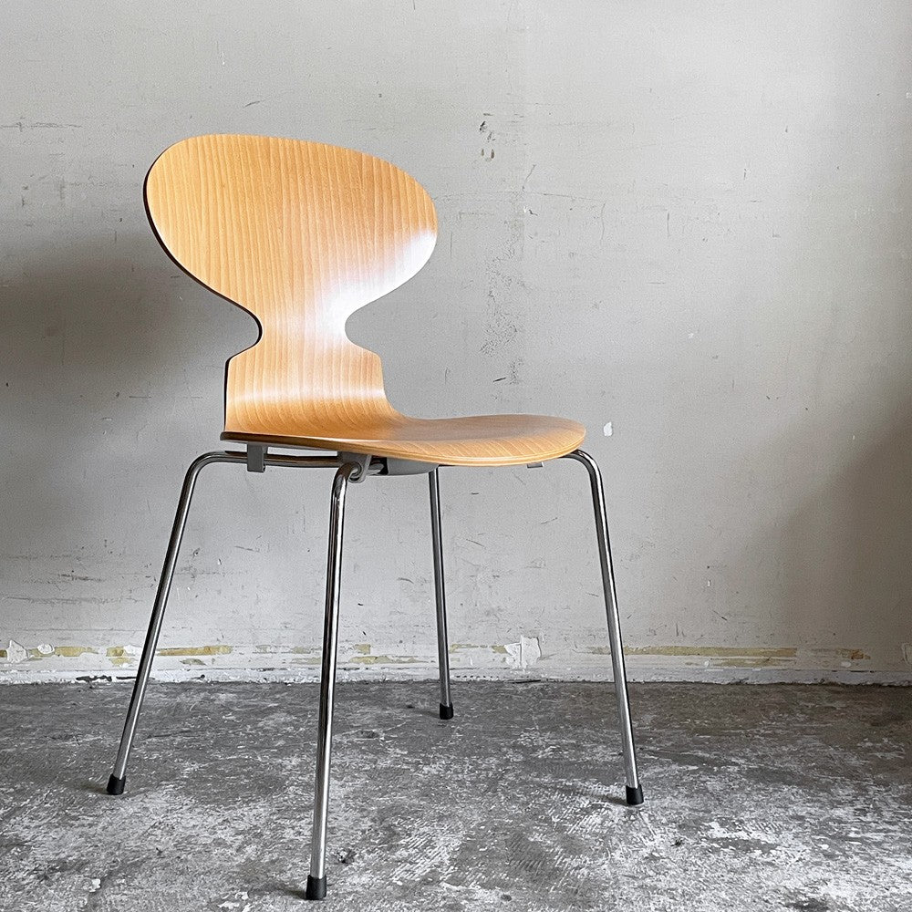 フリッツハンセン Fritz Hansen 3101 アリンコチェア アントチェア 4本脚 ビーチ材 ナチュラル ラッカー仕上げ アルネ・ヤコブセン デンマーク 北欧家具 B ■