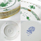 ヘレンド HEREND HVNGARY インドの華 プレート 6枚セット Φ30cm ハンドペイント 白磁食器 ハンガリー ●